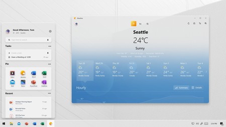 Este desarrollador nos muestra un concepto para una renovada Barra de tareas en Windows 10 que luce así de bien