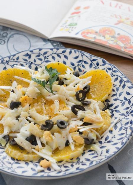 Ensalada de naranjas "picás". Receta
