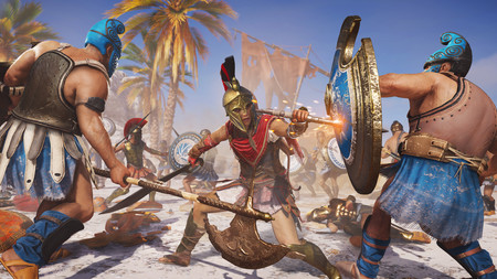 Assassin's Creed: Odyssey: Kassandra protagoniza 11 minutos de gameplay por Miconos con salto de fe incluido