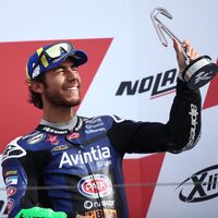 Enea Bastianini volvió a subirse al podio en Misano y ya adelanta a Jorge Martín como mejor rookie de MotoGP 
