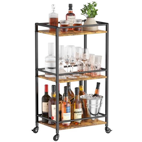 Lifewit Carrito de Cocina, Carrito Auxiliar de 3 Niveles