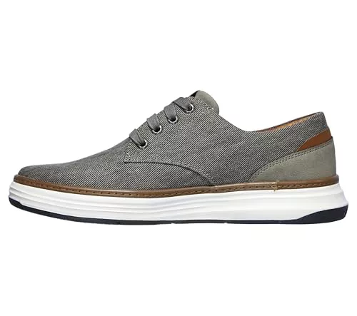Skechers MORENO EDERSON, Zapatillas para Hombre, Taupe Canvas, 45 EU