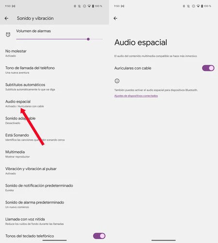 Android 13 空間オーディオ