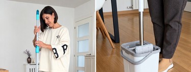 Eva Ruíz, experta en limpieza: "Para limpiar el suelo de madera, echo un chorrito de oxígeno activo en el agua de fregar" 