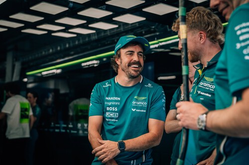 Fernando Alonso Hungria F1 2025