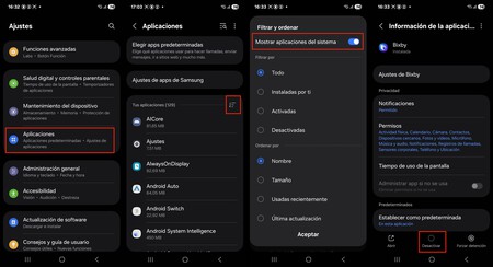 Qué hacer con las apps del sistema que no puedes borrar