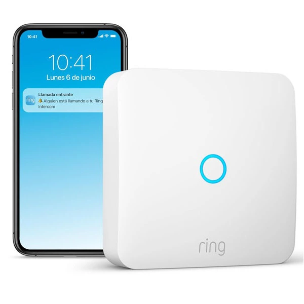 Ring Intercom de Amazon | Actualiza tu interfono a un sistema inteligente con apertura en remoto, comunicación bidireccional, acceso de invitados | Fácil de instalar | Compatible con Alexa