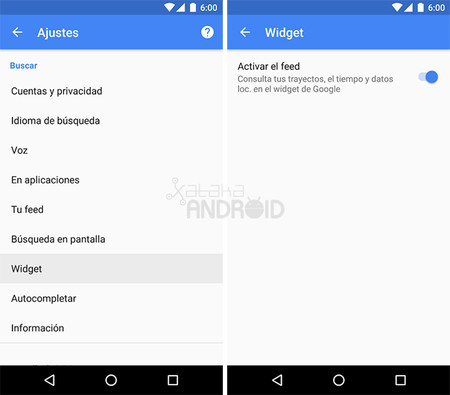 Google Search Widget