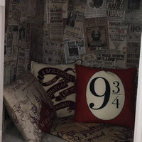 El fantástico rincón de lectura inspirado en 'Harry Potter' que creó un padre para sus hijos