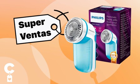 Este quitapelusas eléctrico de Philips está arrasando en Amazon: tus jerséis como nuevos por menos de 10 euros