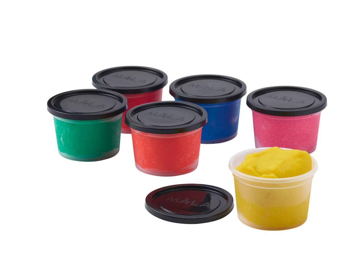 Pasta para modelar, colores variados MÅLA