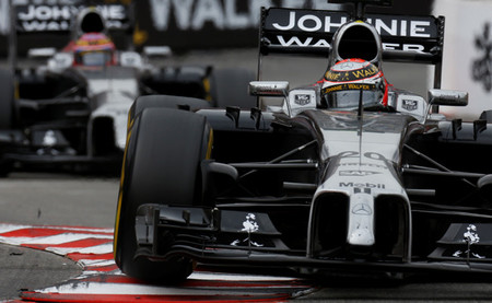 Kevin Magnussen 2014 F1 Mónaco