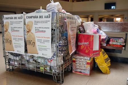 Donación de productos a una ONG