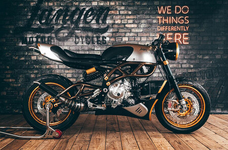 Langen Two Strokes: una custom con motor V2 de dos tiempos y detalles en pan de oro, por 30.000 euros