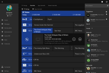La aplicación de Xbox para Windows 10 se actualiza añadiendo las funciones de SmartGlass y OneGuide