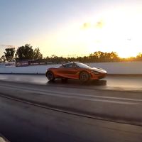 ¡Sin piedad! El McLaren 720S también puede destrozar al Lamborghini Aventador SVJ en el cuarto de milla