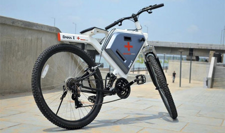 Una bicicleta eléctrica diseñada pensando en la Cruz Roja