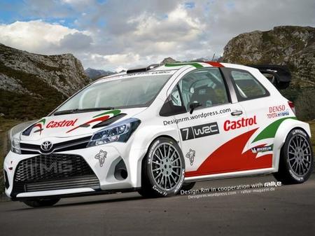 Así serían las versiones World Rally Car del Toyota Yaris y del Opel Corsa