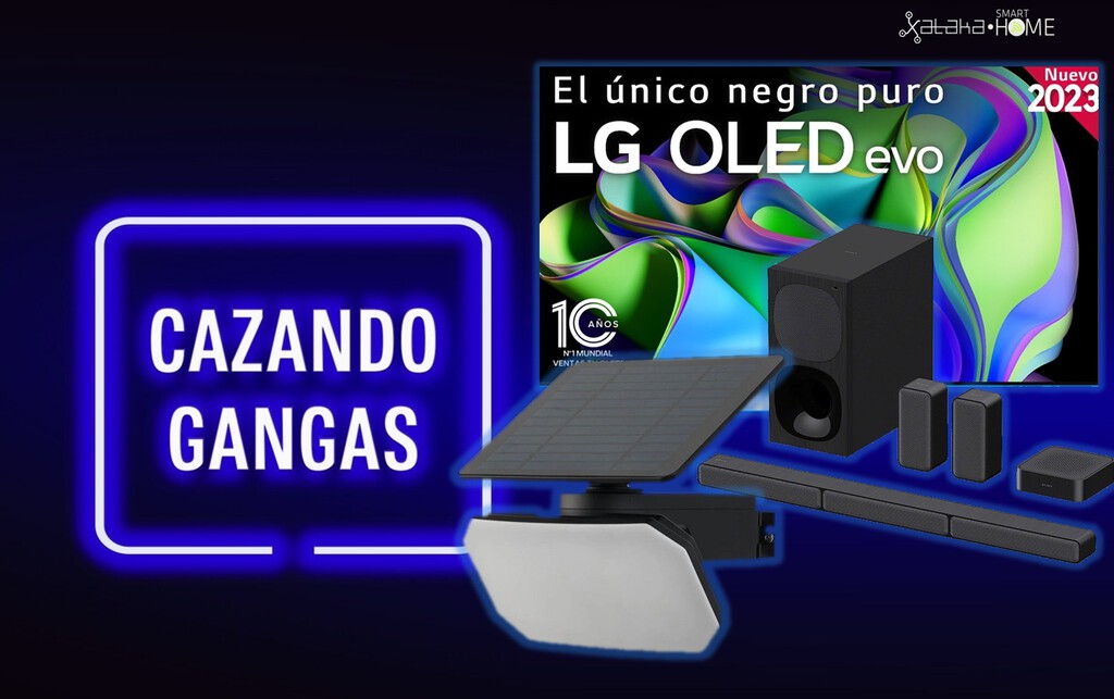 Focos y paneles solares para la terraza y jardín, Smart TV, barras de sonido y más: Cazando gangas