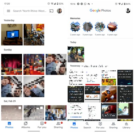 Nueva Interfaz Google Fotos