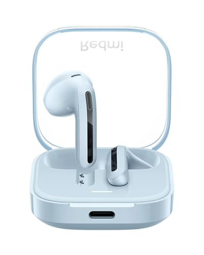 Xiaomi Redmi Buds 6 Active (versión global) - Auriculares Bluetooth 5.4, batería 30 horas, cancelación de ruido, 5 modos sintonización, IPX4