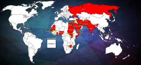 Mapa Homofbia
