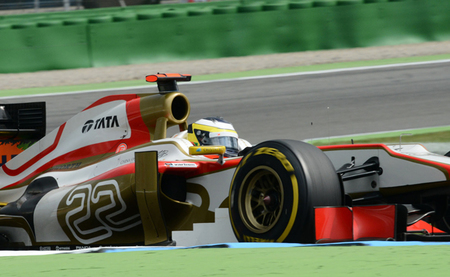 HRT se mezcla con Marussia en el Gran Premio de Alemania