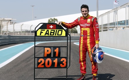 Fabio Leimer Yas Marina 2013