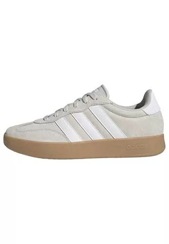 Adidas Hombre BARREDA Shoes, Grey One/FTWR White/Gum 3, 44 2/3 EU