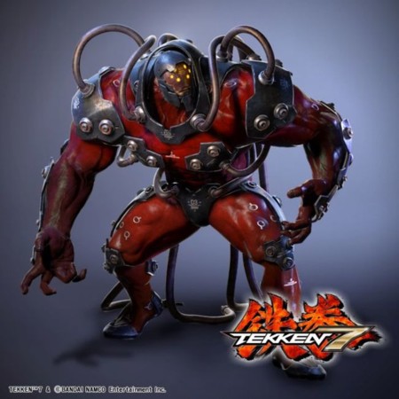 El nuevo luchador de Tekken 7 parece un villano de Batman. O directamente Hulk Rojo