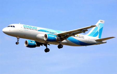 Clickair hace posible congelar el precio del billete de avión