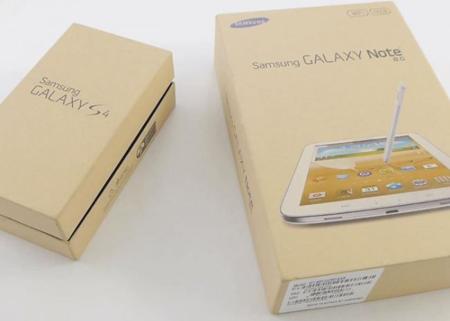 Samsung Galaxy S4 y Samsung Galaxy Note 8.0 aparecen en su primer vídeo unboxing