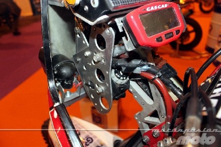 Piña de luces desplazada