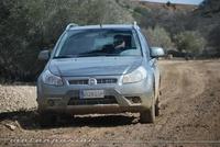 Fiat Sedici 4×4, miniprueba en el campo