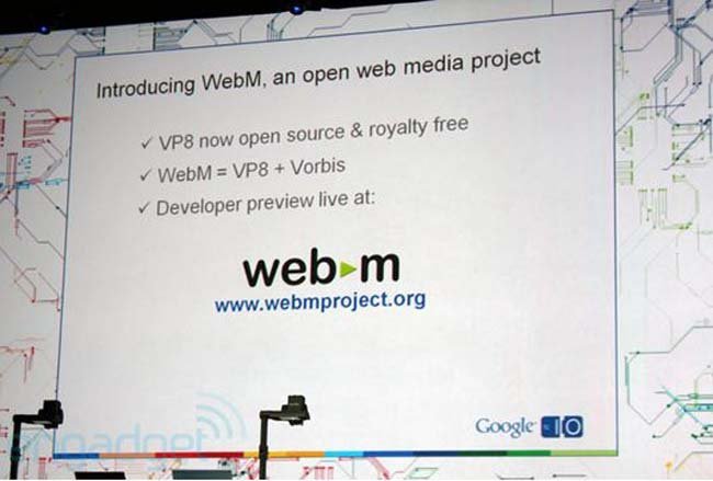 WebM on Google I/O