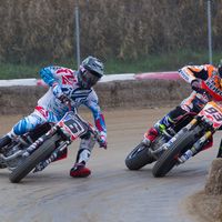A saco entrenando en Rufea para frenar a Marc Márquez y Brad Baker