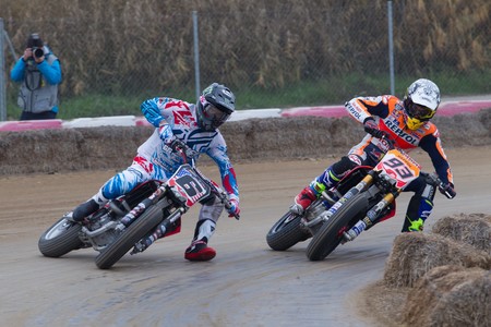 A saco entrenando en Rufea para frenar a Marc Márquez y Brad Baker