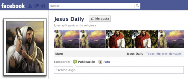 Las páginas de religión son las más activas en Facebook