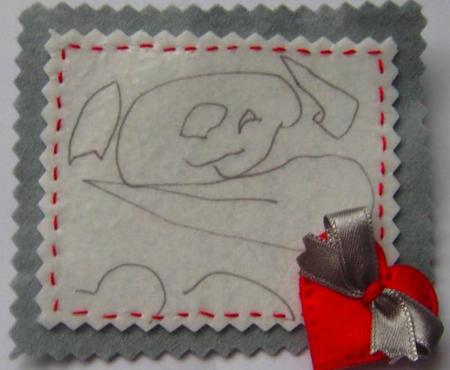 El dibujo de tu hijo en un broche