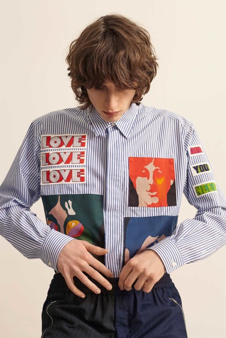 Stella McCartney presenta su colección de invierno inspirada en los Beatles, el arte pop y nubes en forma de pene