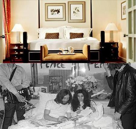 Alójate donde lo hicieron John y Yoko en Montreal
