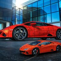 Lamborghini Huracán EVO se convierte en un rompecabezas en 3D