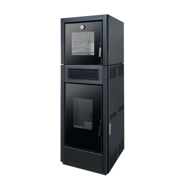 Estufa de pellets automática ISARA con horno de cocina – 13 kW
