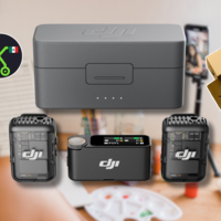 Amazon rebaja como nunca antes el combo definitivo para creadores de contenido: kit de micrófonos DJI Mic 2, con precio mínimo histórico 