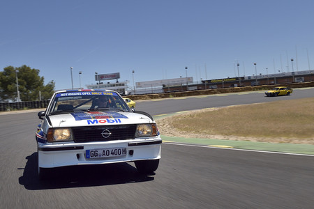 Opel Ascona B 400 en curva