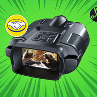 Estos binoculares graban video y hasta tienen visión nocturna: aún así cuestan solo 1,600 pesos