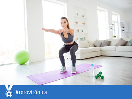 #RetoVitónica: una semana moviéndonos más y sumando sentadillas, flexiones y burpees