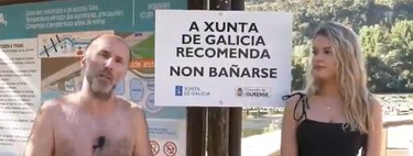Galicia ha aconsejado no bañarse en las termas más famosas de Ourense. Su alcalde le ha respondido a lo Fraga en Palomares