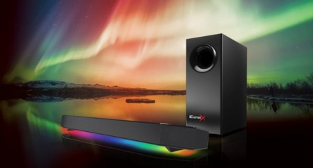 Creative presenta Katana, su nuevo altavoz con iluminación LED para jugones
