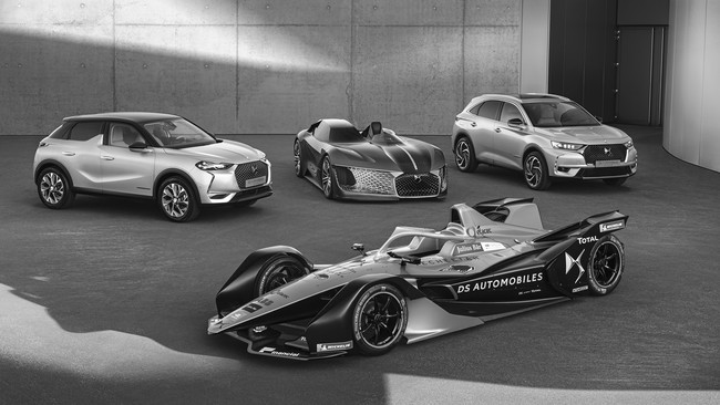 DS E-Tense familia